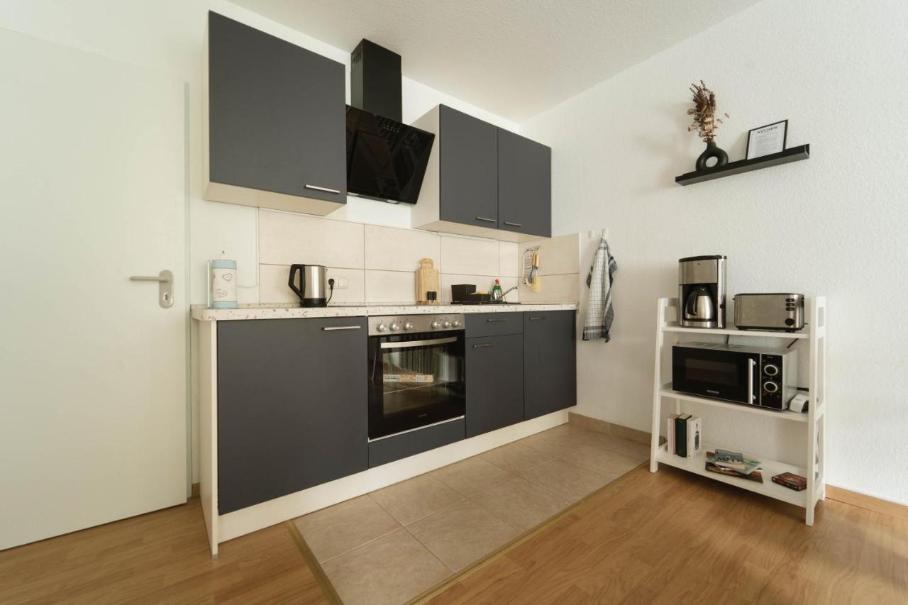 Raum921 - Stilvolles Apartment - Wlan, Tiefgarage, Kueche, Netflix มัคเดอบวร์ก ภายนอก รูปภาพ